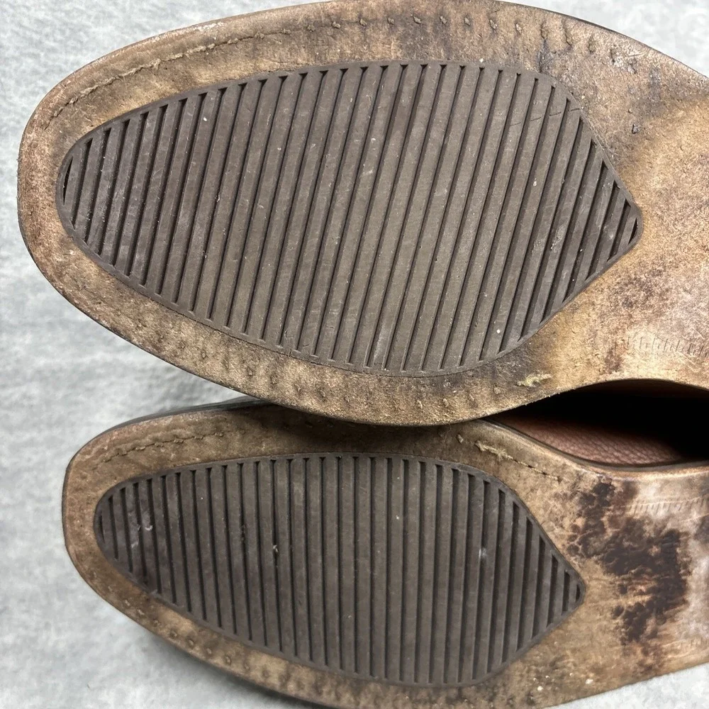 Cole Haan Chukka Men's 13 Brown Leather Goodyear‎ Welt GYW Stacked Heel C24531